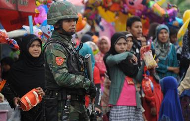 Militaire sud Thaïlande 