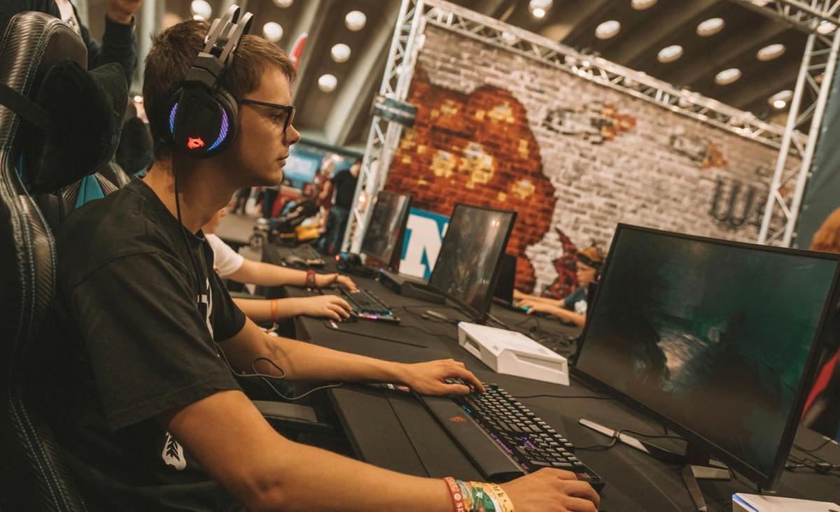 Joueur de e-sport 