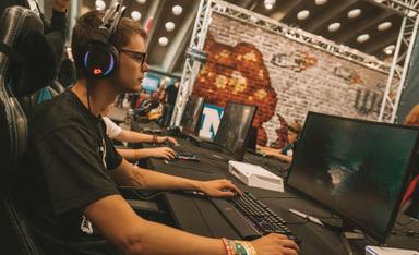 Joueur de e-sport 