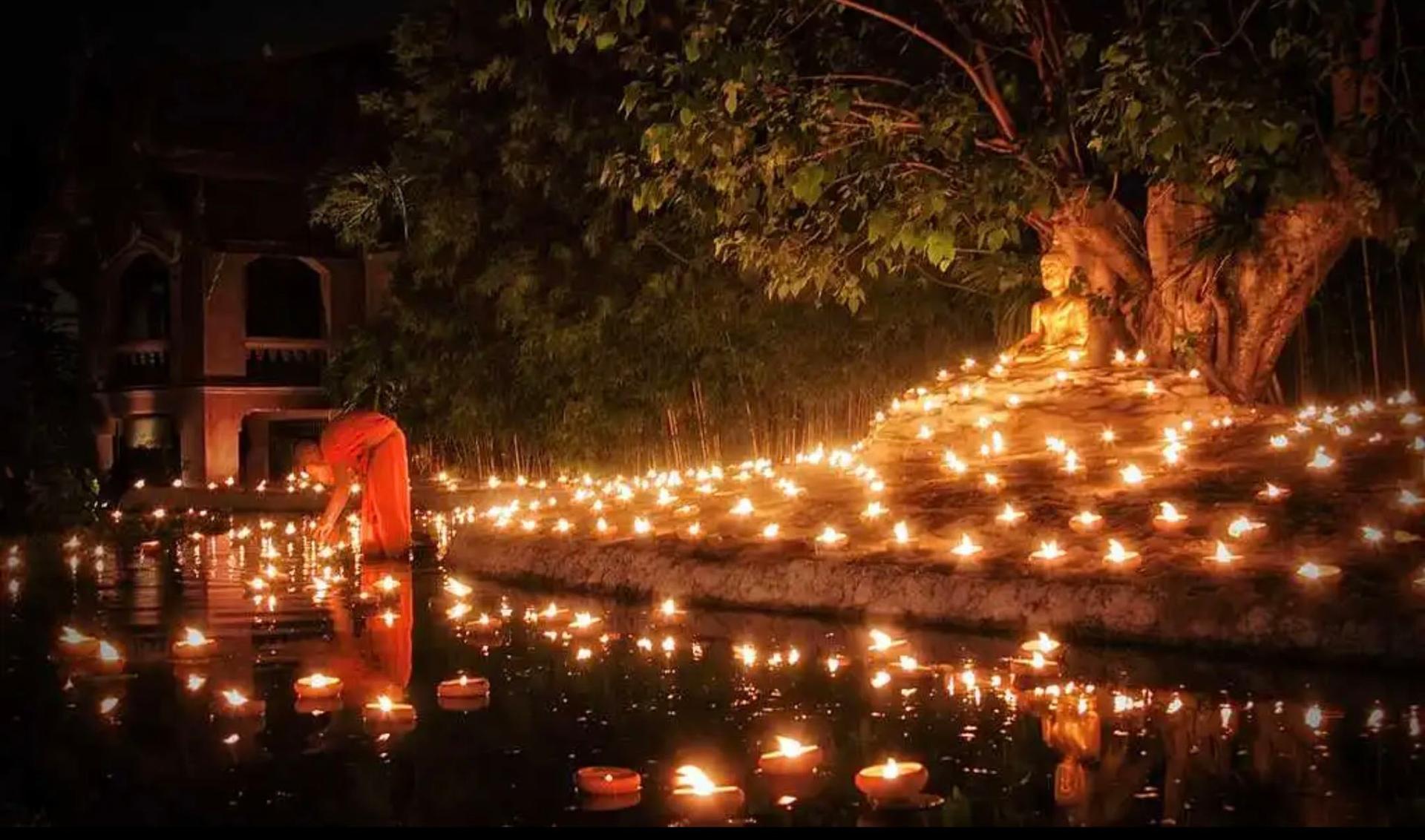 Lanternes de Visakha Bucha