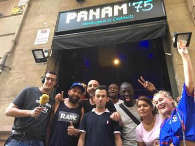 supporters devant le Panam75