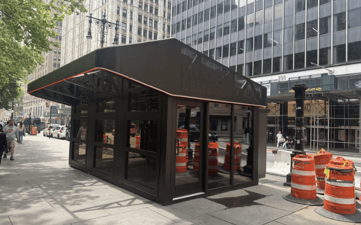 deliverista hub à New York 