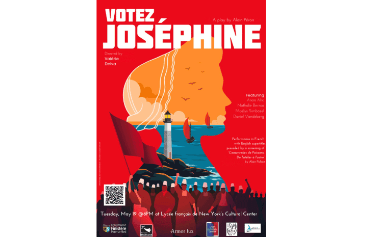 Votez Joséphine, une soirée bretonne au Lycée français de New York