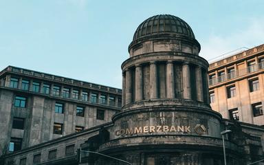 Image d'une filiale de la Commerzbank.
