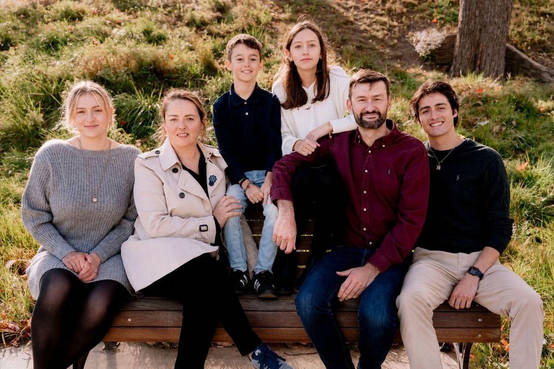 Florence Bollet Michel en famille