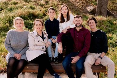 Florence Bollet Michel en famille