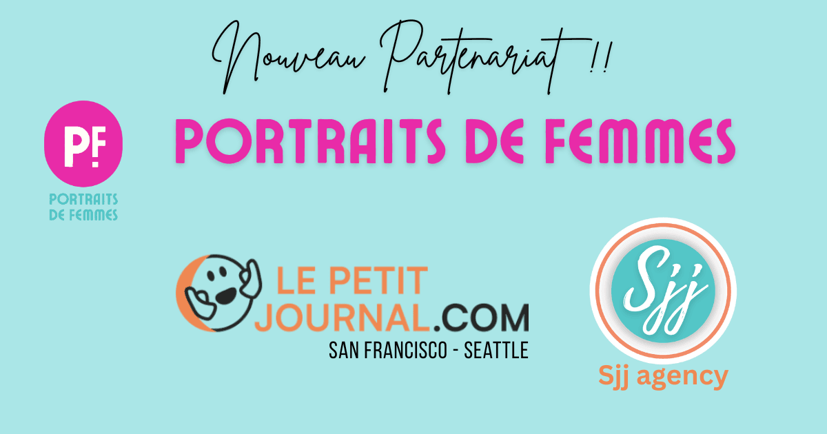 Affiche du partenariat -  Portrait de Femmes - Le Petit Journal
