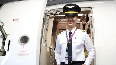 Première femme pilote THAI Airways