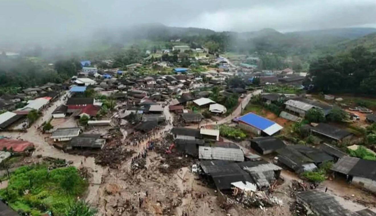 Thaïlande inondée 