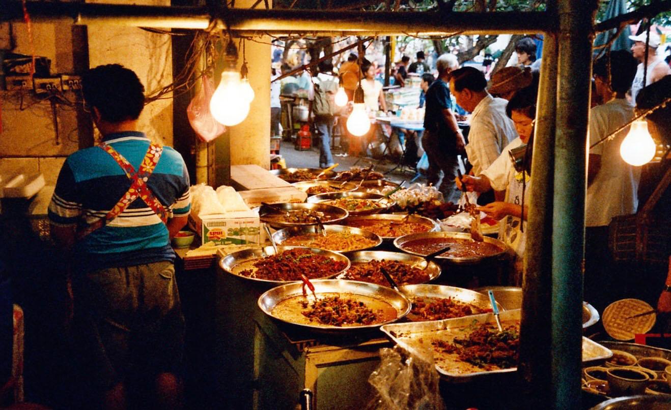 Restaurant de rue Thaïlande 