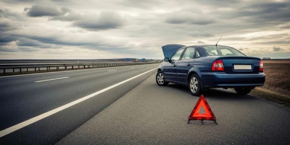 Voiture en panne 