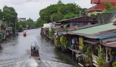 Bateau canal Bangkok 