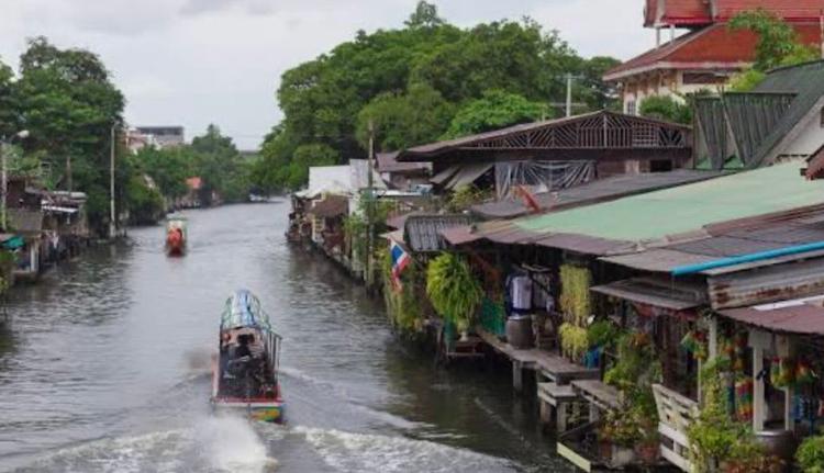 Bateau canal Bangkok 