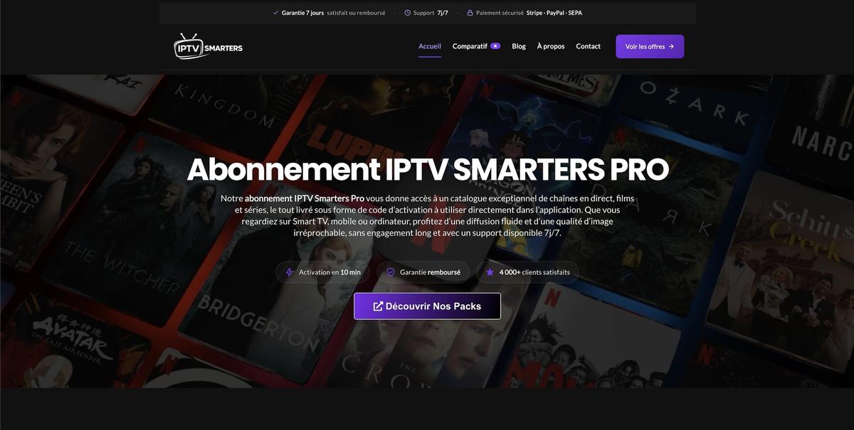 IPTV Smarters pro-jpegIPTV Smarters Pro Abonnement : On A Tout Vérifié (2026)