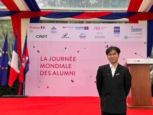 Photo de TAN Borivath à l'ambassade