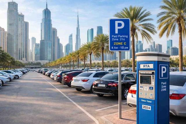 dubai parking