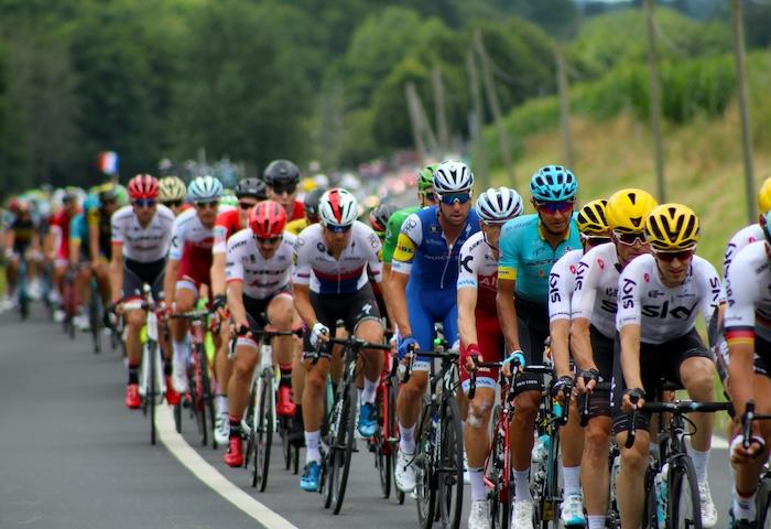 cyclistes lors du tour de france