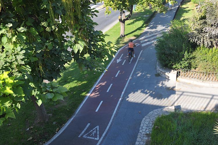 En vélo à Malaga (movilidad.malaga.eu)