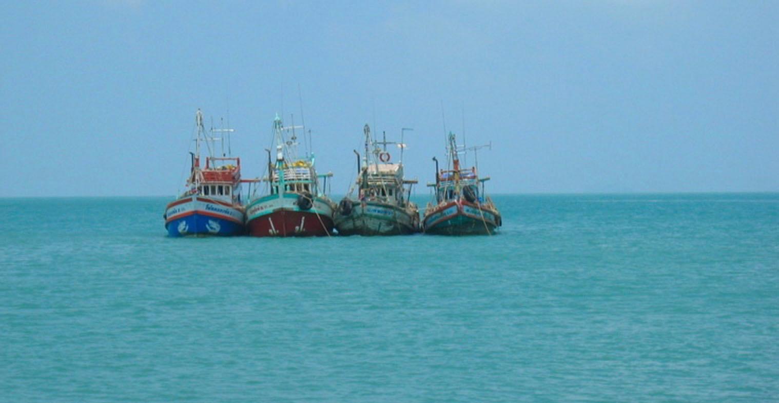 Bateaux de pêche Thaïlande 