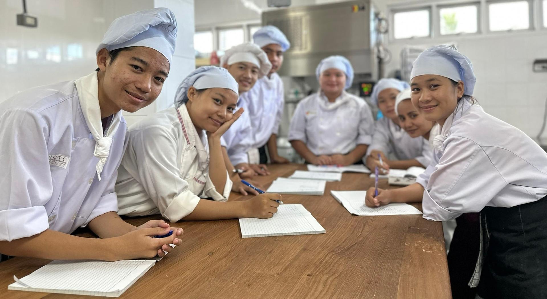 Étudiants HCTC Thaïlande 