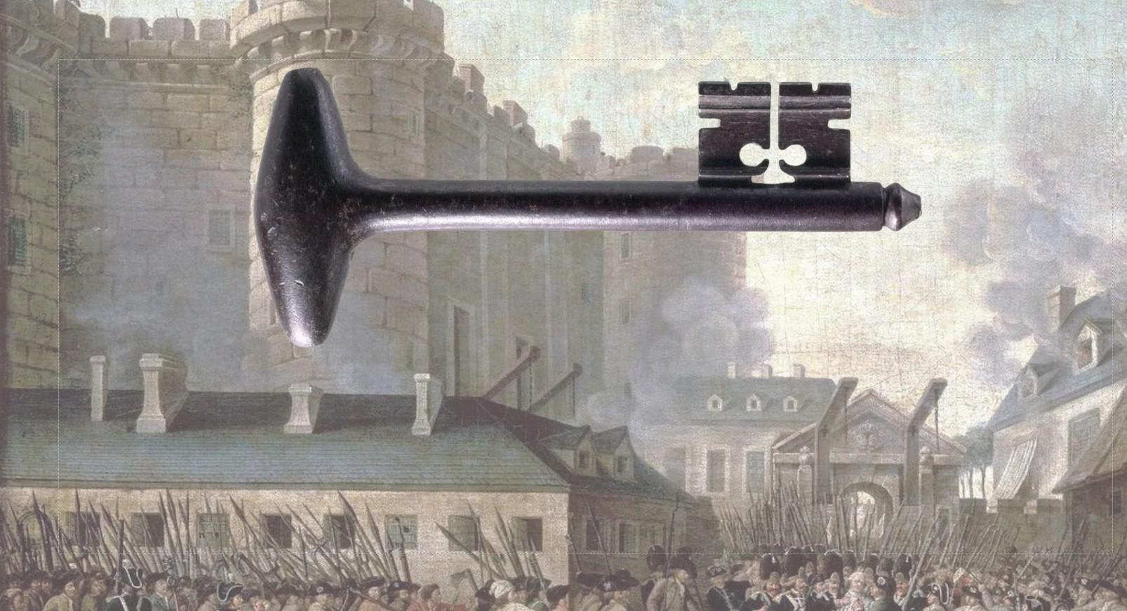 La clé de la Bastille à Mount Vernon