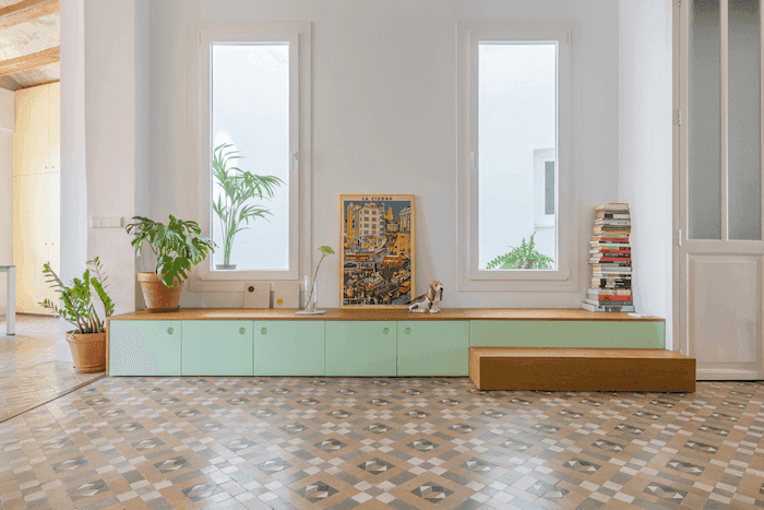 intérieur d'appartement au Botanic à Valence