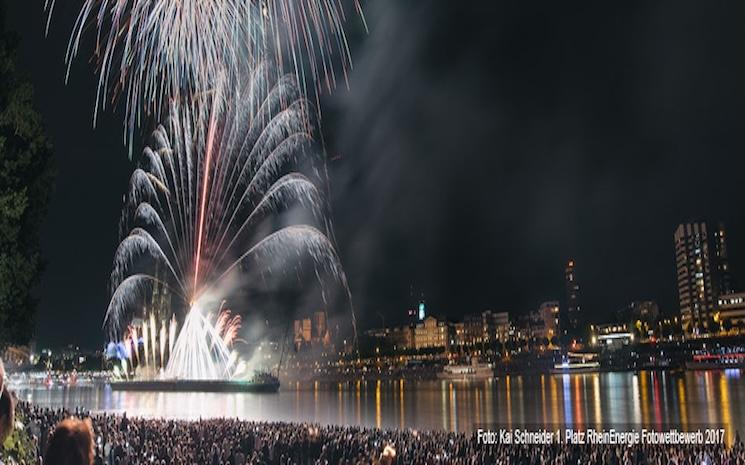 Photo du Koëlner Lichter - feux d'artifice