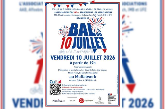 Invitation 14 juillet