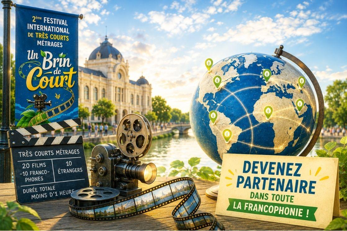 Un Brin de Court veut faire voyager ses très courts métrages dans toute la Francophonie en s’appuyant sur des partenaires locaux et leurs publics.