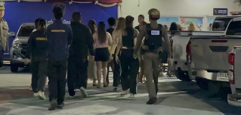 Arrestation prostituées Pattaya 