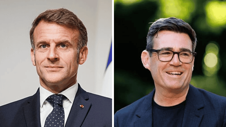 Emmanuel Macron à Londres la semaine prochaine pour rencontrer Andy Burnham