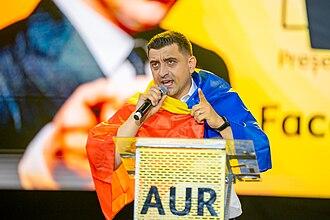 George Simion AUR politique roumanie