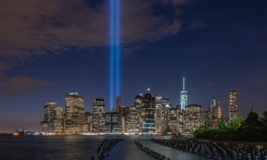 Tribute in Light. Photo: Julienne Schaer