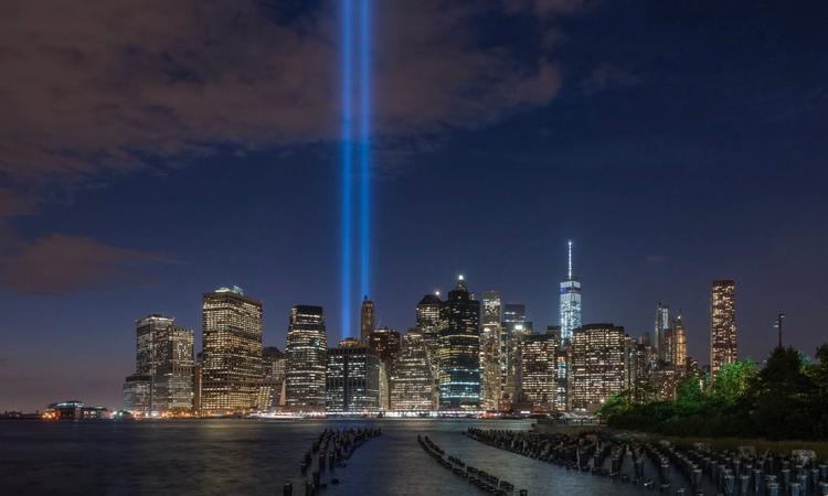 Tribute in Light. Photo: Julienne Schaer