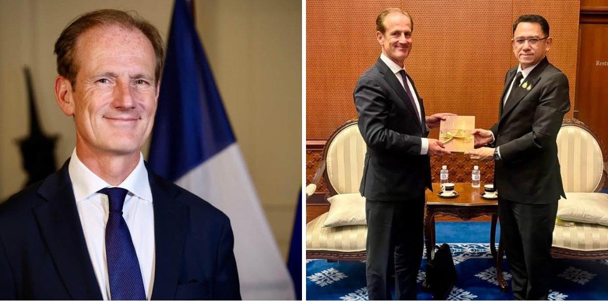 François Vandeville, ambassadeur de France en Thaïlande, arrive à Bangkok 