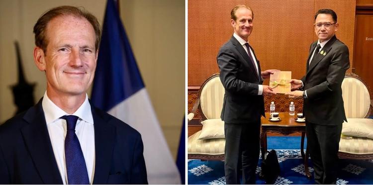François Vandeville, ambassadeur de France en Thaïlande, arrive à Bangkok 