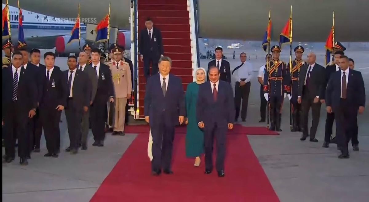 Xi Jinping Al Sissi