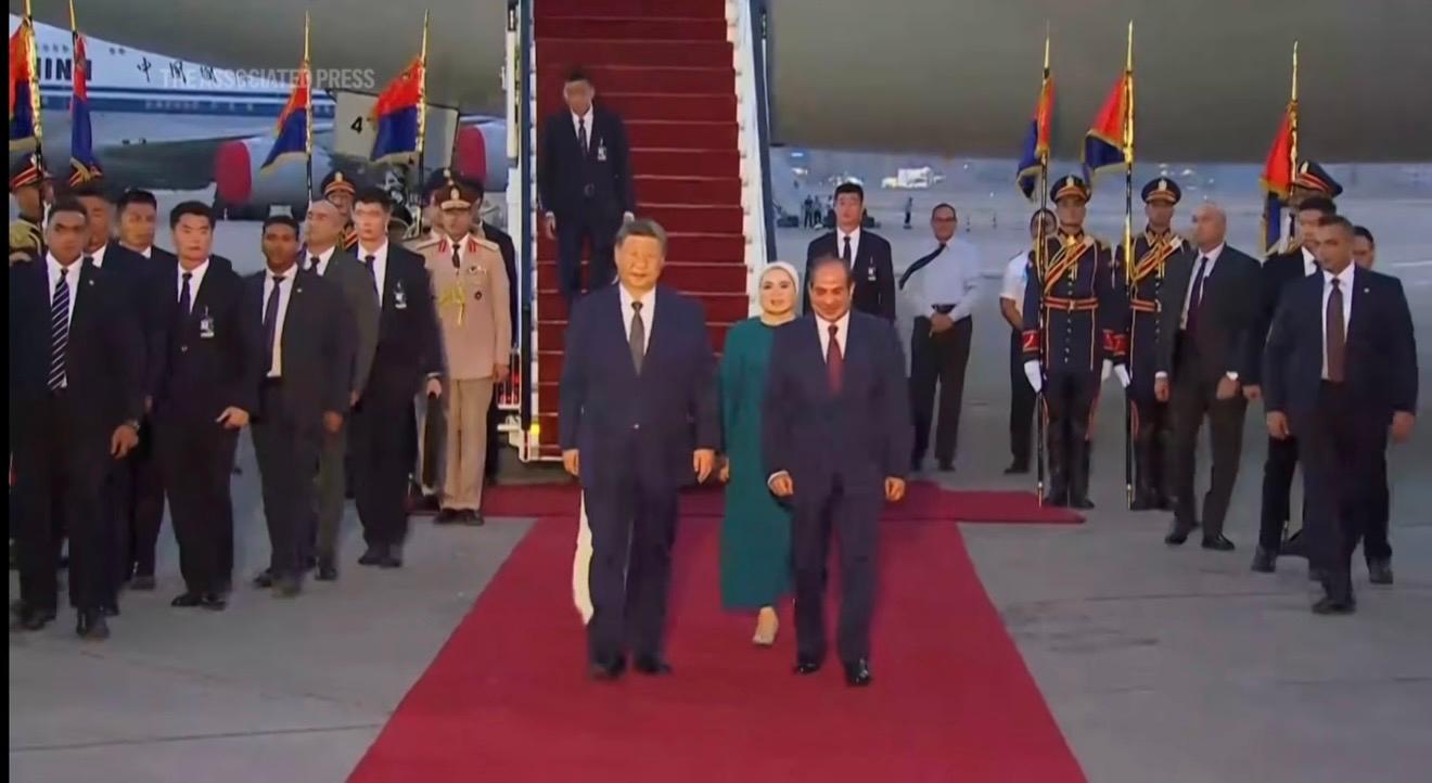 Xi Jinping Al Sissi
