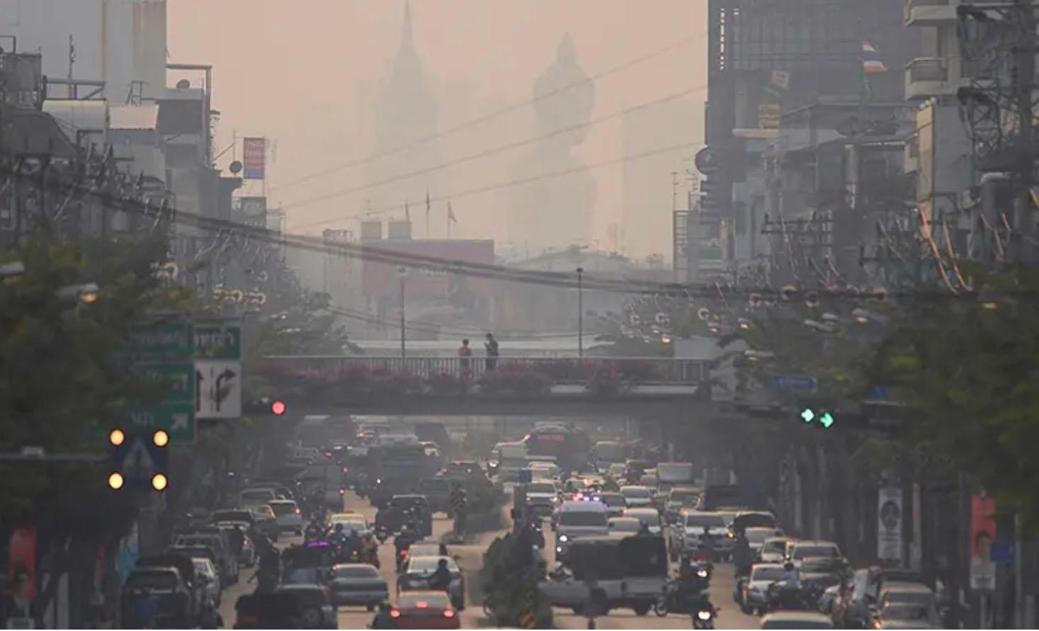 Pollution atmosphérique Bangkok 