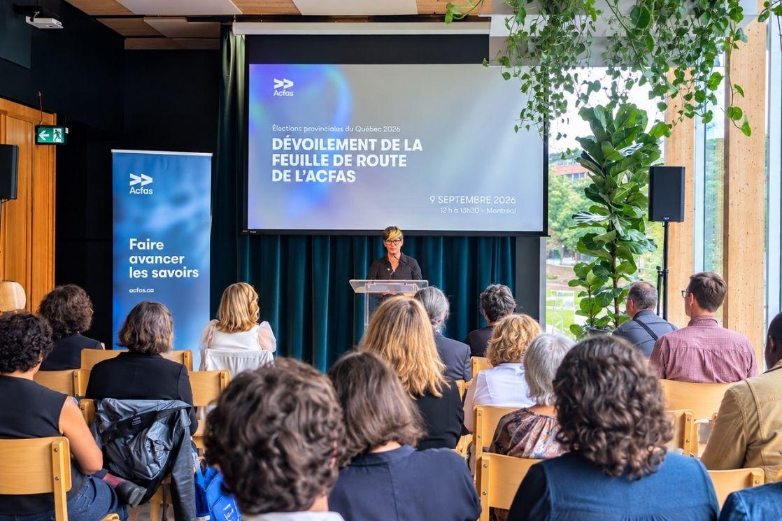 acfas devoilement de la feuille de route 2026
