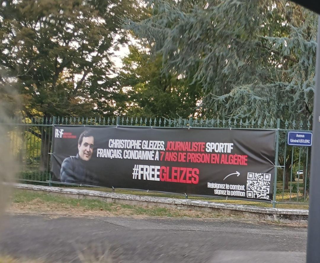 soutien à Christophe Gleizes partout en france et dans le monde 