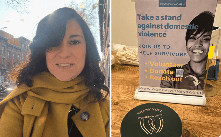 Juliette Fisbein, fondatrice de Women4Women à Brooklyn