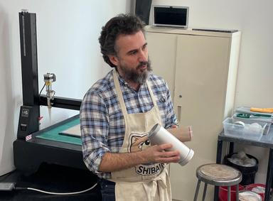 Nicolas Touron, artiste français à New York