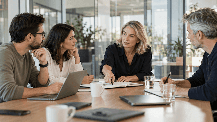 des dirigeants flexibles, sur mesure et sans surcoût autour d'une table