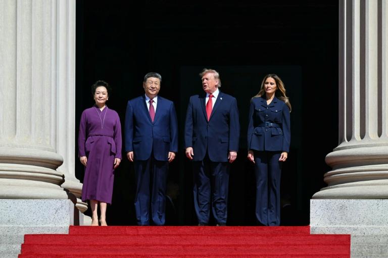 Trump et Xi concluent leur sommet devant les textes fondateurs de la démocratie américaine