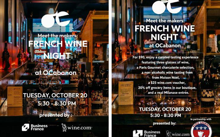 La French Wine night est de retour chez OCabanon