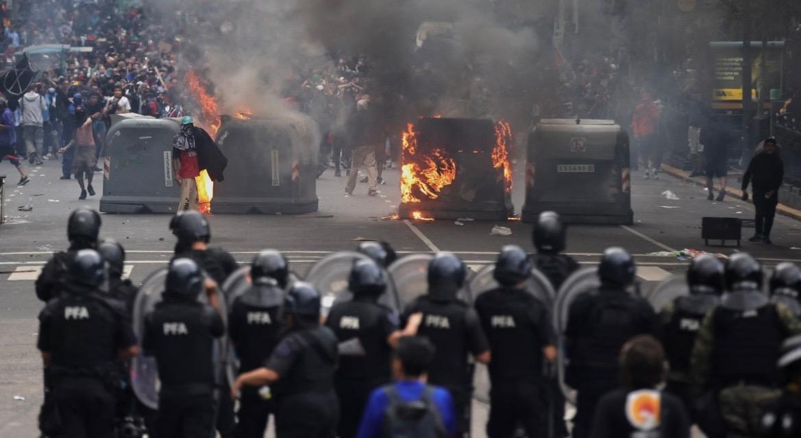 Manifestation Argentine
