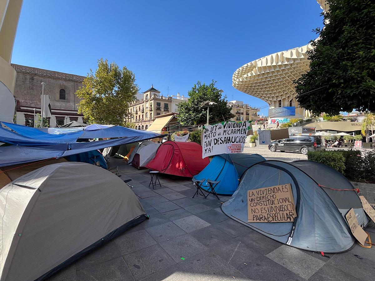 Séville crise logement