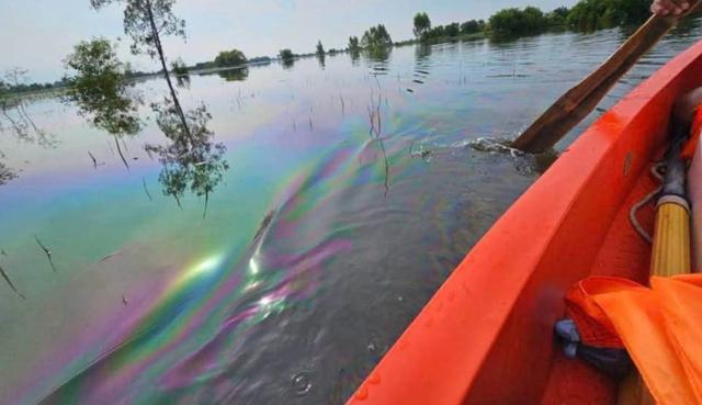 Cours d’eau pollué Thaïlande 
