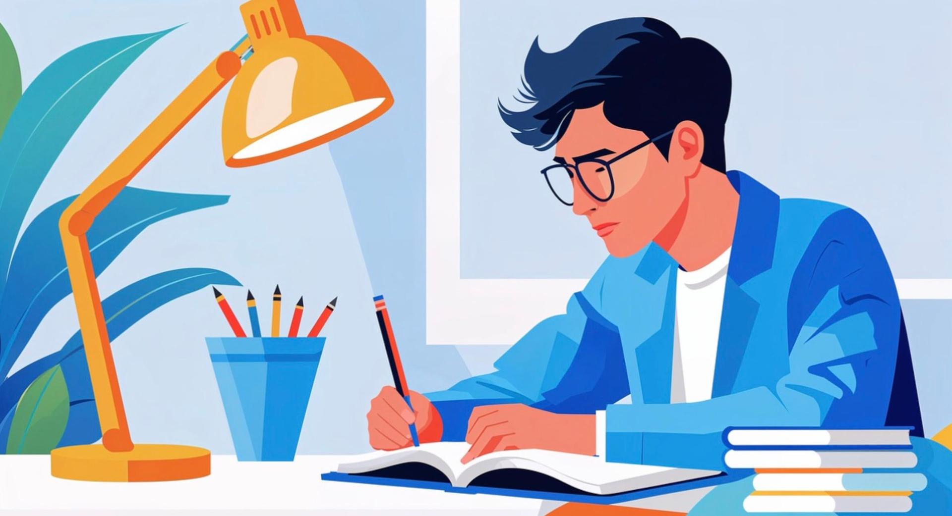 Illustration étudiant thaïlandais 